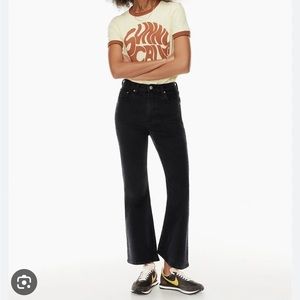 Denim Forum Twiggy High rise flare 26W 28L